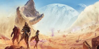 Dune: Awakening promo keyart.